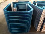 Flat Aluminium Finned Tube Heat Exchanger Condenser Coil Cooler