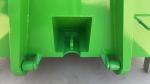 Heavy Duty 10 - 40 Yard Roll Off Dumpster Reinforced Steel Construction Debris