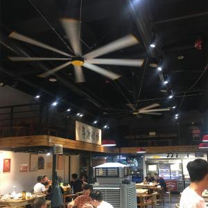 Quality 8FT Brushless Sliver Grey Industrial Ventilation Fan For Restaurant Warehouse Farms Home wholesale