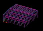 Square Tube Frame Prefabricated Steel Buildings Sustainable Eco Friendly