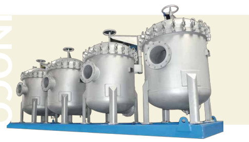 Industrial Water Carbon Steel Filtration Machine Durable With Safety Features