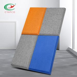 Quality SGS Nontoxic Fabric Acoustic Panel Noise Absorbing For Auditorium Walls wholesale