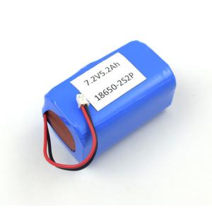 Quality 1000 Cycle Time Smart Home Battery Backup 7.2V 5.2AH Lithium Ion Battery wholesale