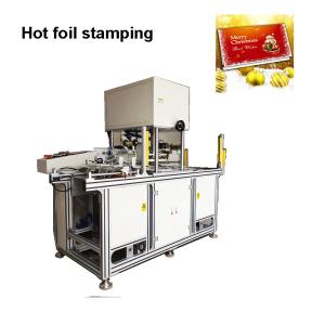 Quality 15pcs/Min 250mm Automatic Foil Stamping Machine For Paper wholesale