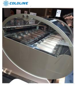 Quality CFC Free Sliding Door Ice Cream Display Freezer 16 Pans wholesale
