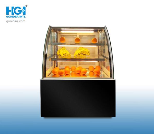 Cheap 900mm Dessert Cake Display Showcase SASO 110V 240V Shop Display Chiller Fridge for sale