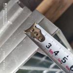 Hot Dip Galvanized Carbon Steel Grate Stair Treads Silver Color