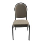 Modern Style Stackable Garden Conference Furniture Metal Legs Banquet Chair