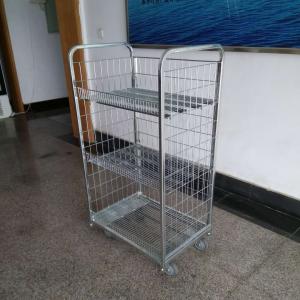 Quality Fresh Flower Display Stand Rack / Flower Trolley Multifunctional Kitchen Rack wholesale