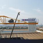 Lifting Machinery Travelling Tower Crane 6 Tonne
