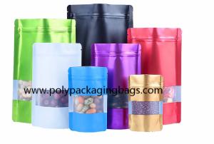 Quality Resealable Stand Up Aluminium Foil Packaging Bags For Dried Fruits wholesale