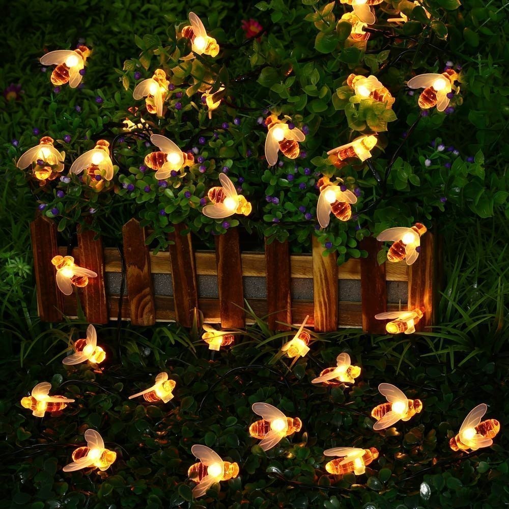 Honey Bee Lights for Garden Home Patio Lawn Party and Diwali, Christmas, New Year, Decoration