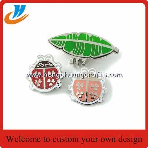 Quality No mold fee custom Personalized Hat Clips / Metal Golf Cap Clips wholesale