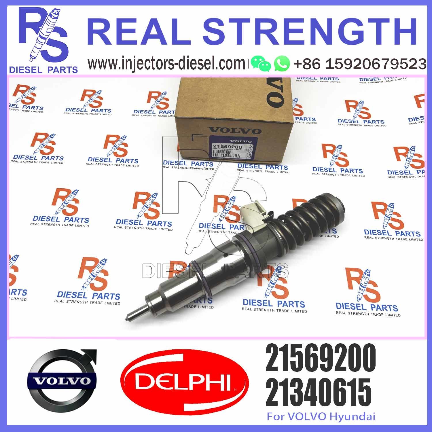 New Diesel Fuel Injector 21569200 BEBE4K01001 21569200 for V-O-L-V D13