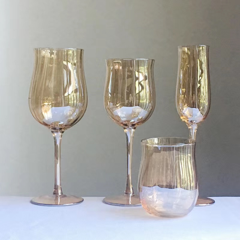 White Wine Champagne Water Glasses Decor Wedding Glassware Event