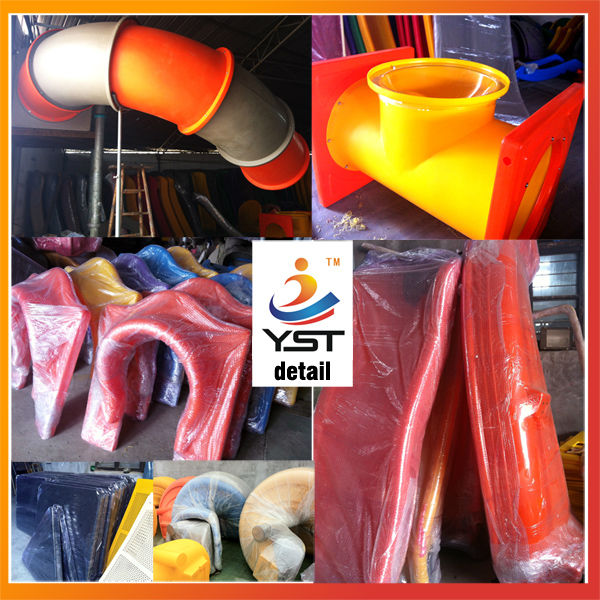 555 KG Commercial Wooden Playground Equipment 610 * 520 * 375 Cm Size