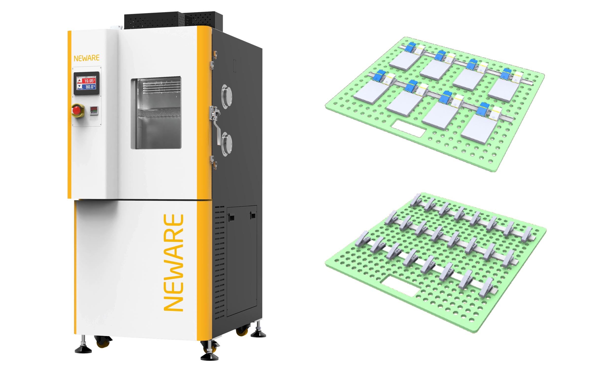 225L HumidityStability Test Chamber , Neware Lithium Ion Battery Capacity Tester