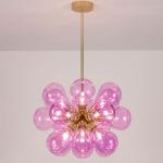 Postmodern Scandinavian chandelier Kitchen bubble lamp Living Room Loft Iron Art