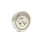 N35 strong round base neodymium countersink hole pot magnet