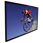 Retractable Home Theater Projector Screen , 16x9 Projector Screen Wall Or Floor