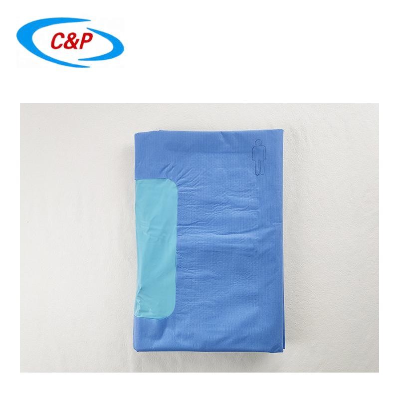 Orthopedic Knee Arthroscopy Drape In Blue / Green Soft OEM Service Available