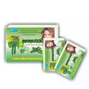 Quality Cucumber Moisturizing &amp; Anti-wrinkle Facial Mask wholesale
