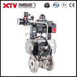 Xt Stainless Steel High Platform Flanged Floating Ball Valve Guaranteed Return