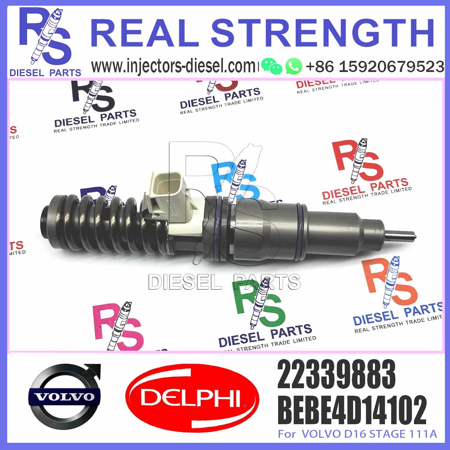 New Diesel Fuel Injector 22339883 for V-O-L-V BEBE4D14102 22339883 28484920 BEBE4D14102 3801144 3829644 3803874