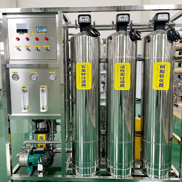1000LPH Stainless Steel RO Systems for Water Treatment Filtration and Ozone