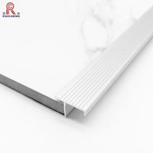 Quality 6063 Aluminium Stair Nosing Edge Trim T5 71mm X 10mm Size ASTM wholesale