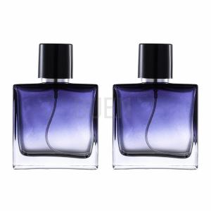 Quality Multicolor Optional Reusable Perfume Bottle 50ml Luxury Climp 15mm wholesale