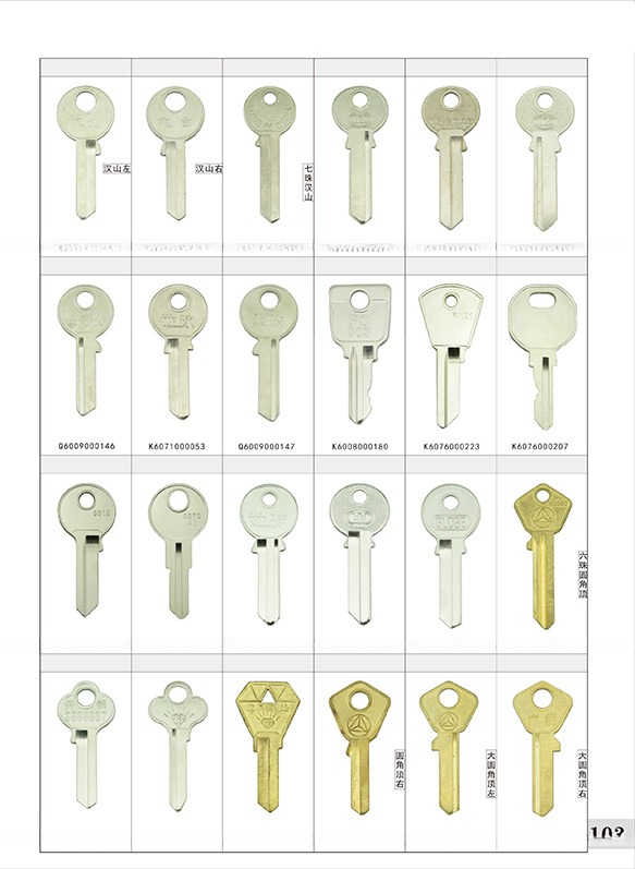 Shipping ways DHL UPS EMS TNT Fedex Security Blank Keys For Locksmith Suppliers