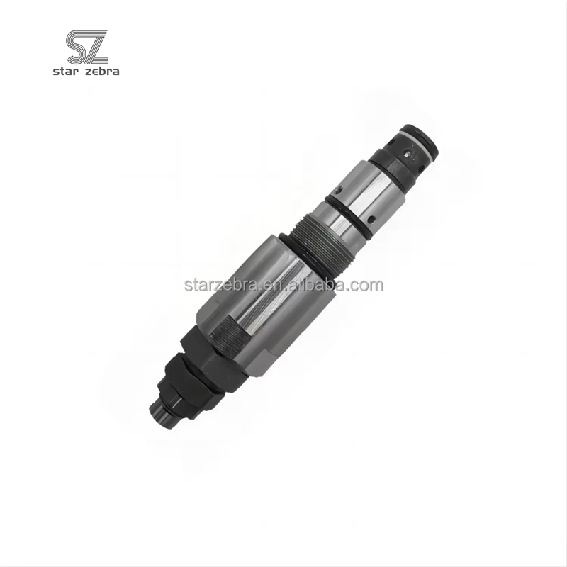 Komatsu Excavator Parts Relief Valve Loader Parts with Cartridge Valve and Screw Thread Attachment
