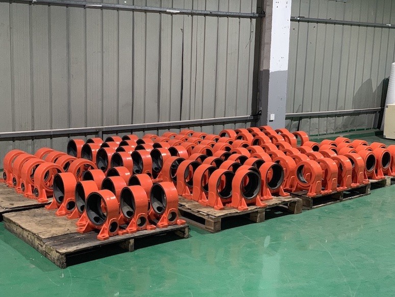 Vertical Hourglass Solar Slew Drive Worm Gear For Panel Tracking System