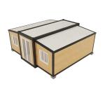 Outdoor Expansion Made Simple 20ft Double-wing Container Room with Modern Design