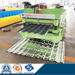 Color Steel Imitation Resin Glazed Tile Roof Sheet Roll Forming Machine