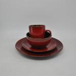 4 Piece Dishware Savall Ceramic Scandinavian Dinner Set