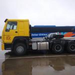 HW76 Cab Howo Sinotruk 6x4 Tractor Truck , 371HP Diesel Tractor Truck Durable