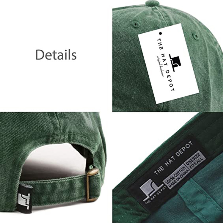 60cm Unisex 6 Panel Baseball Cap Suede Fabric Curved Brim