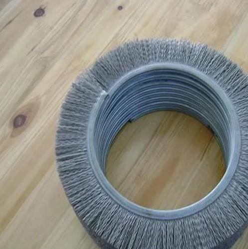 Abrasive Wire Spring Brush Industrial Winding Brush Cleaning Brush For Dust