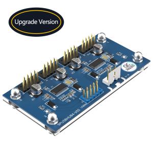 Quality 9Pin USB Hub PCB Adapter card Extension Motherboard Male 1 To 4 Female wholesale