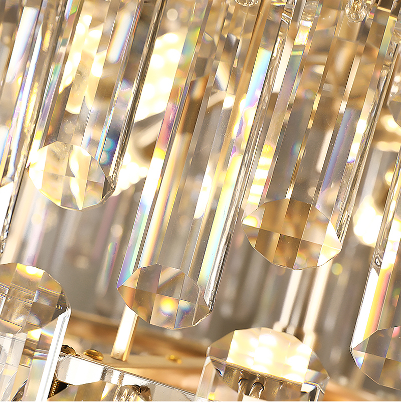 Luxury Led Crystal Chandelier For Living Room Modern Home Decor Lobby Large Chandelier(WH-CY-220)