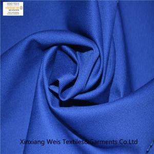 Quality Royal Blue 65% Polyester 35% Cotton Dyed Cloth Workwear Fabrics wholesale