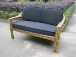 European Style Hand-Woven Outdoor Rattan Furniture Sofa Chair