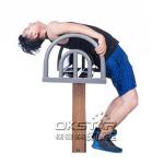 china outdoor park gym equipment back stretcher gym equipment