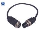 Waterpoof GX16 5Pin Aviation Cable Male To Male Connector Reversing Camera