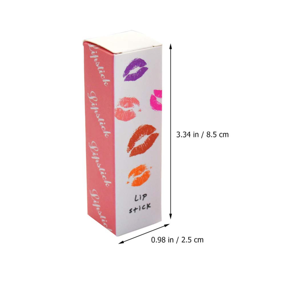 Small Lipstick Carton Paper Tube Gift Packaging Paper Box made from Recycled Materials