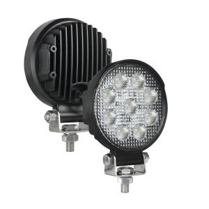 Quality R10 13.5w Powerful Round Led Work Lights Flood Beam wholesale