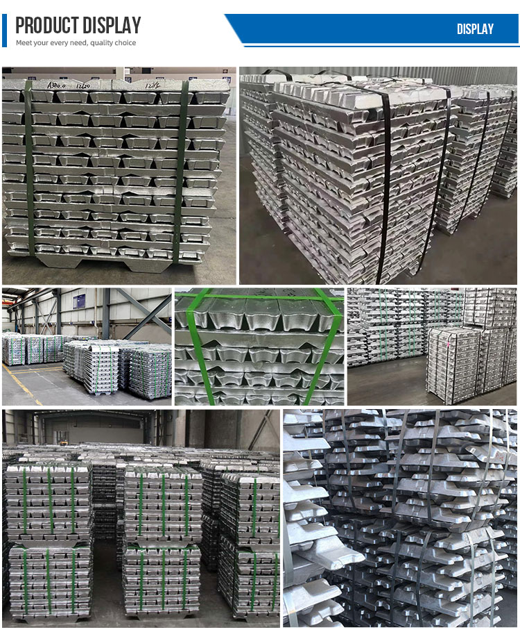 2000mm-6000mm Length High Purity Aluminum Ingot 7000 Series Rectangle