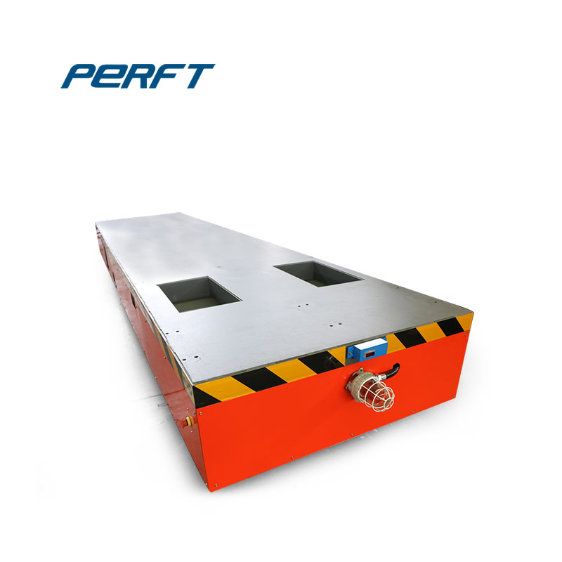 Steerable Industry battery operated steel mill used transfer cart